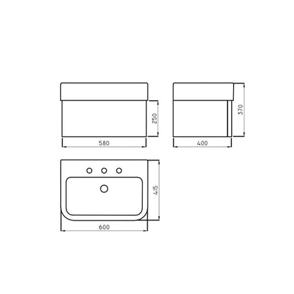 FERRUM TRENTO MUEBLE COLGAR P-LAV XLEA