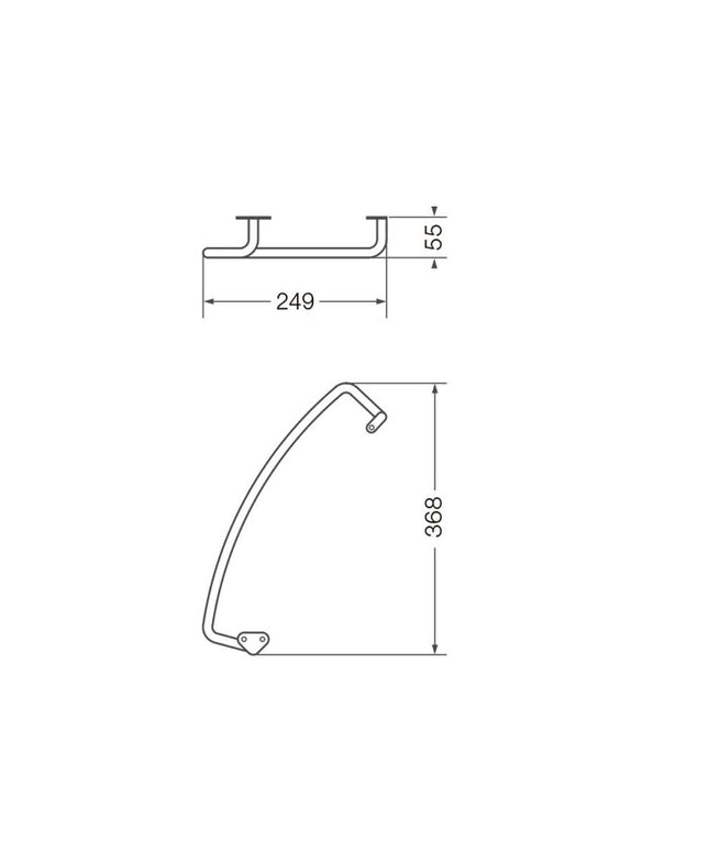 FERRUM MARINA TOALLERO METALICO X UNID XTHA-01 MAR-TO-001-CR