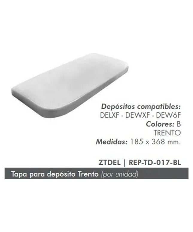 FERRUM TAPA DEP TRENTO ZTDEL REP-TD-017-BL