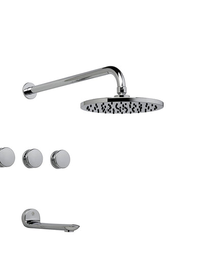 FV NUEVA 44 STOCK JUEGO DE DUCHA DE DOS LLAVES 0103/44N-CR