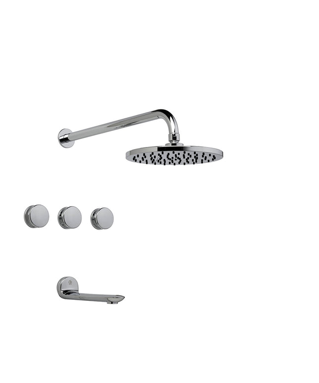 FV NUEVA 44 STOCK JUEGO DE DUCHA DE DOS LLAVES 0103/44N-CR