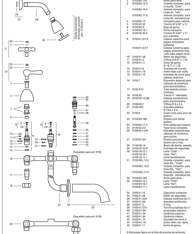 FV MARGOT DUCHA C/TRANS 0103/62-CR