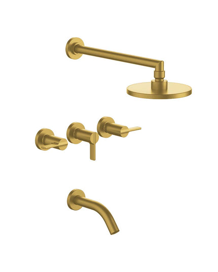 FV MAUNA DUCHA C/TRANSF BRUSHED BRASS 0103/G8-BB