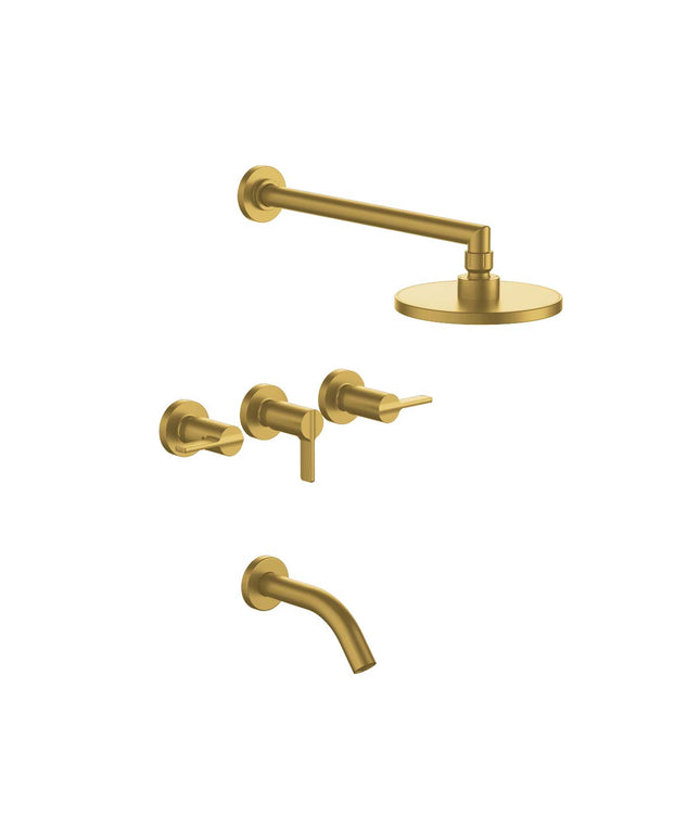 FV MAUNA DUCHA C/TRANSF BRUSHED BRASS 0103/G8-BB