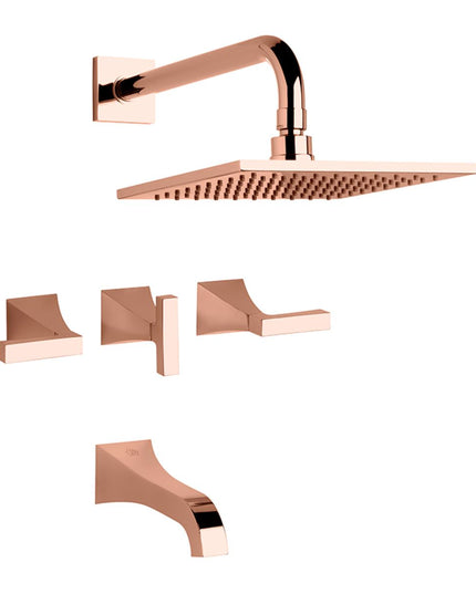 FV URBANO STOCK LEVER DUCHA C/TRANSF ROSE GOLD 0103/H3L-RG