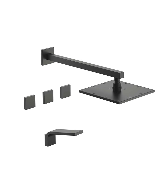 FV CHALTEN DUCHA C/TRANS SATIN GREY STONE 0103/H4-SGR
