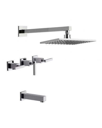 FV DOMINIC LEVER DUCHA C/TRANS 0103R/85L-CR