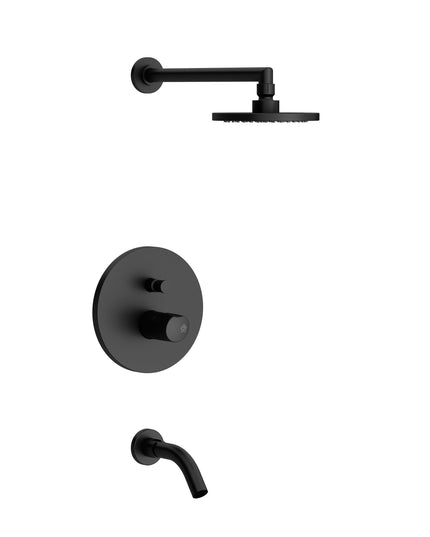 FV CILINDRA MONOCOMANDO DUCHA PARED NEGRO 0106/M5-NG