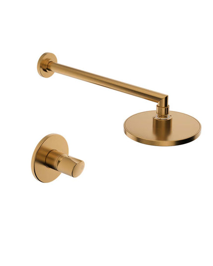 FV CILINDRA MONOCOMANDO DUCHA PARED S/TRANSF BRUSHED BRASS 0108/M5-BB