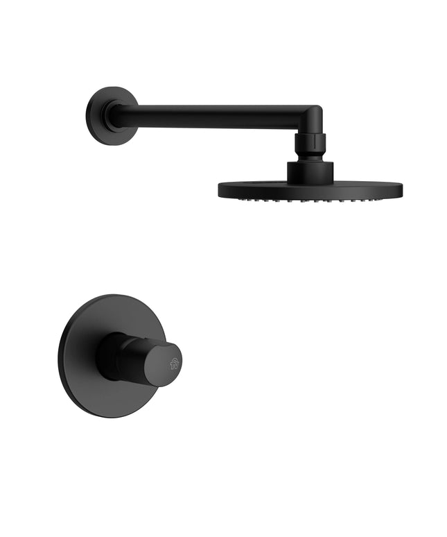 FV CILINDRA MONOCOMANDO DUCHA PARED S/TRANSF NEGRO 0108/M5-NG