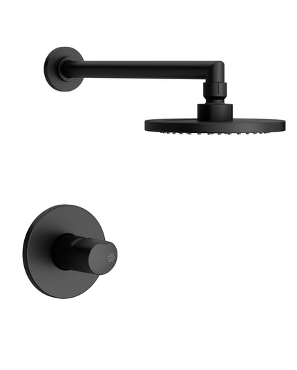 FV CILINDRA MONOCOMANDO DUCHA PARED S/TRANSF NEGRO 0108/M5-NG