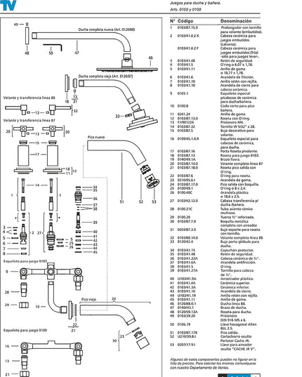 FV TEMPLE DUCHA S/TRANS 0109/87-CR