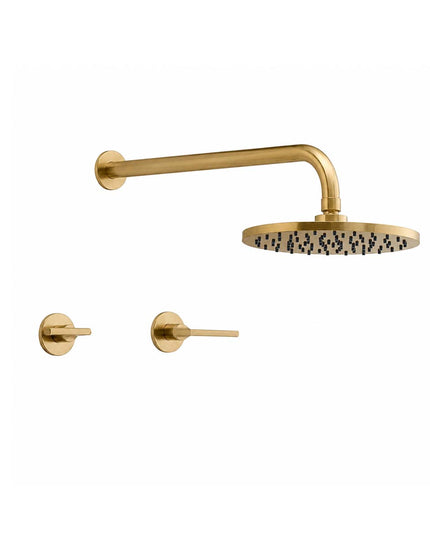 FV ARRAYAN DUCHA 2 LLAVES BRUSHED BRASS 0109/H6-BB