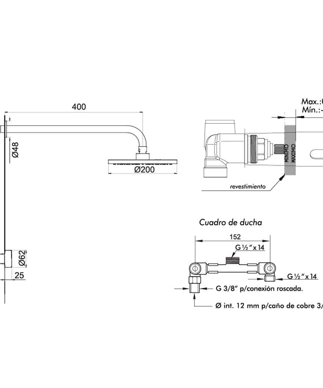 FV GRIP DUCHA S/TRANSF 0109/L8-CR
