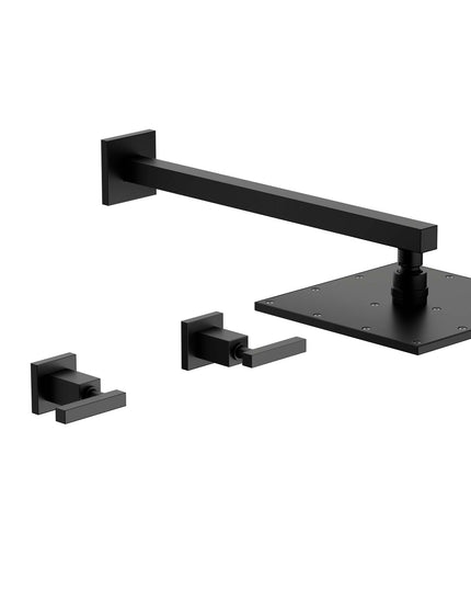 FV DOMINIC LEVER DUCHA S/TRANS NEGRO 0109R/85L-BK