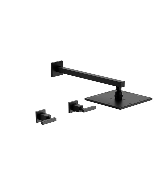 FV DOMINIC LEVER DUCHA S/TRANS NEGRO 0109R/85L-BK