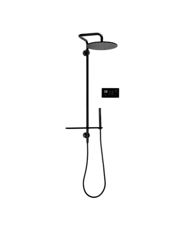 FV CLIP MONOCOMANDO TERMOSTATICO P/DUCHA NEGRO 0130/N4-FB
