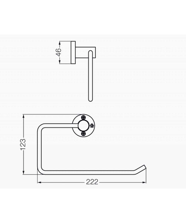 FV CALIFORNIA ACC TOALLERO DE ARO 0162/17-CR