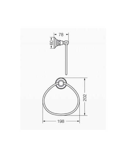 Fv Vermont Acc Toallero Aro 0162/83-cr
