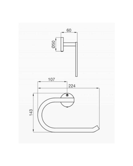 FV TRIADES ACC TOALLERO ARO 0162/C3-CR