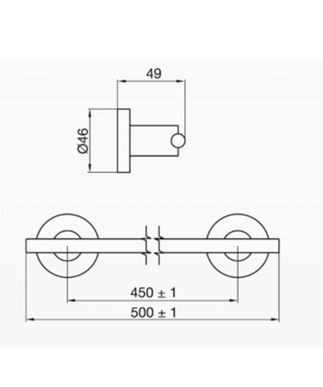 FV LIBBY ACC TOALLERO BARRAL RECTO 0164/39-CR