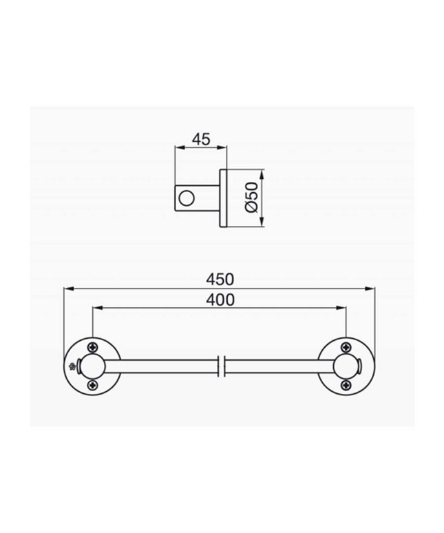 FV ARIZONA ACC TOALLERO BARRAL RECTO 0164/B1-CR