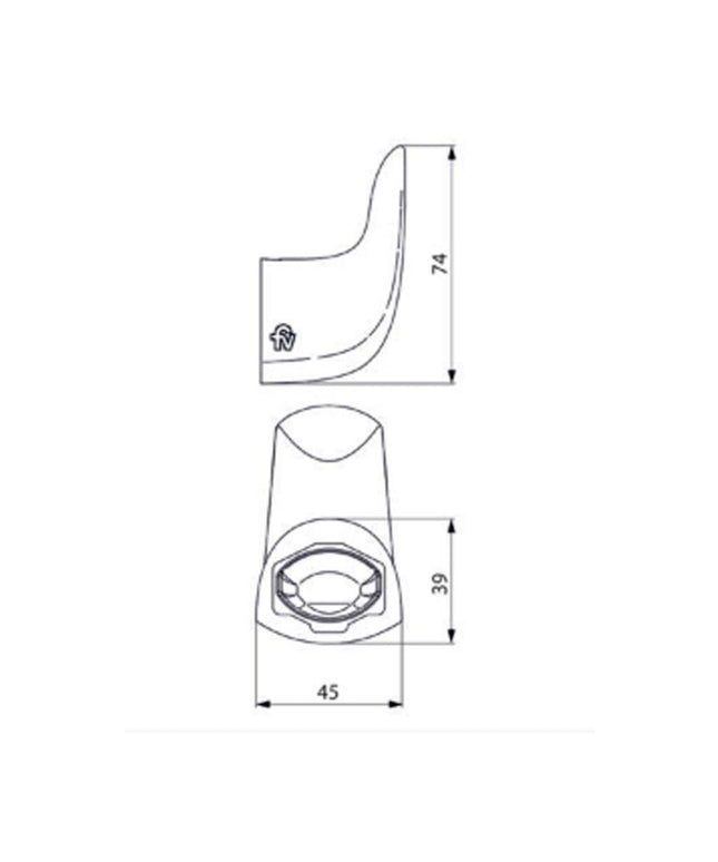 FV EPUYEN ACC PERCHA NEGRO MATE 0166/L2-NG