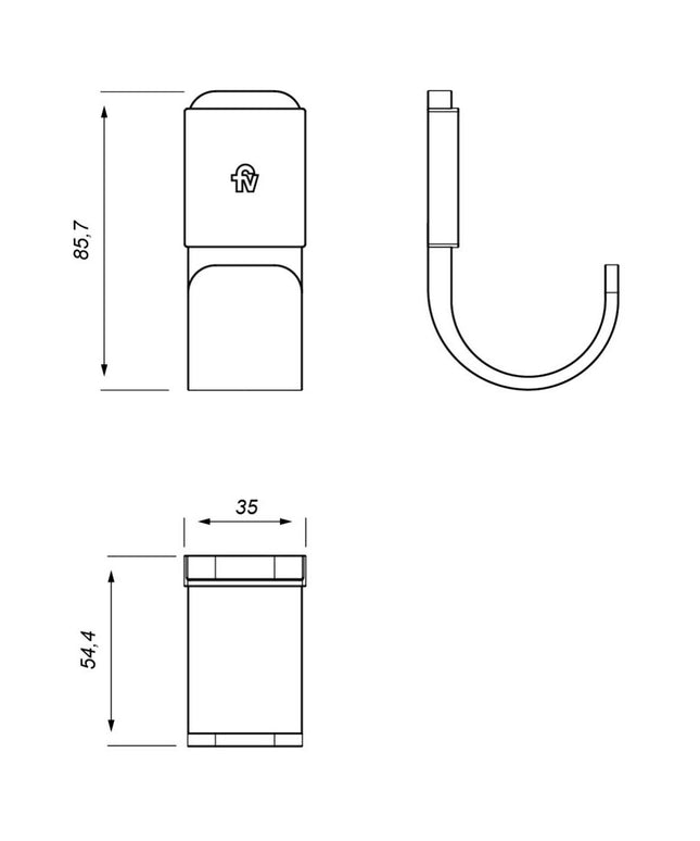 FV ARMONIA ACC PERCHA 0166/M8-CR