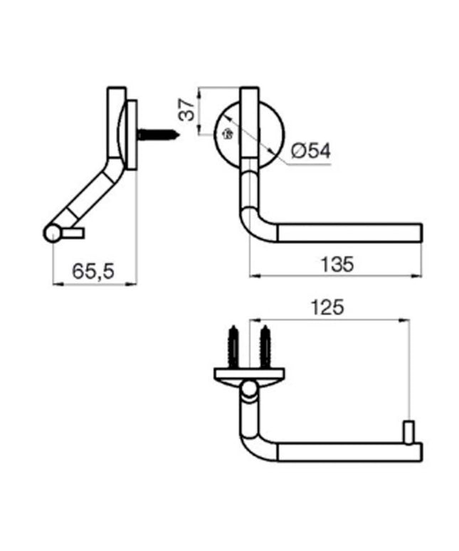 FV CLIP ACC PORTARROLLO 0167/N4-CR