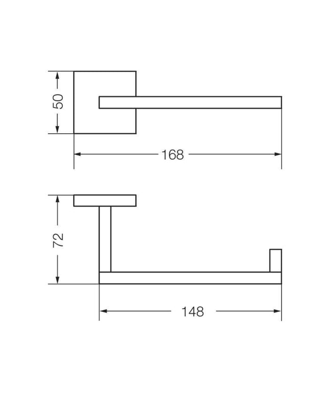 FV DOMINIC ACC PORTARROLLO BRUSHED BRASS 0167R/85-BB