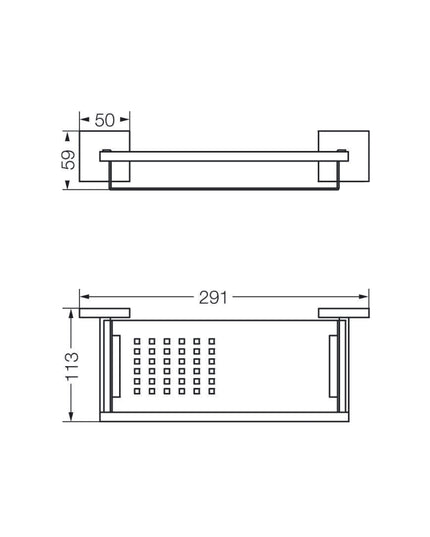 FV DOMINIC ACC REPISA JABONERA METAL 0168.01R/85M-CR