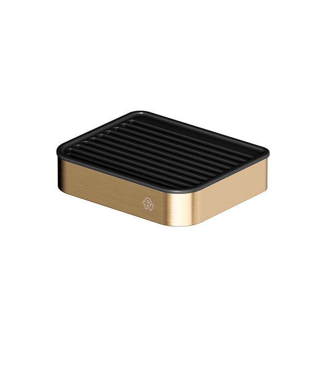 FV INOX ONE ACC JABONERA BRUSHED BRASS 0168/I1-BB