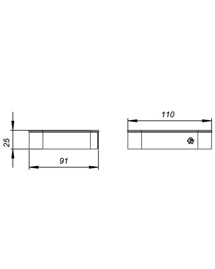 FV INOX ONE ACC JABONERA BRUSHED BRASS 0168/I1-BB