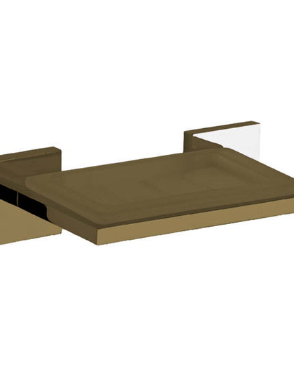 FV DOMINIC ACC JABONERA VIDRIO BRUSHED BRASS 0168R/85V-BB