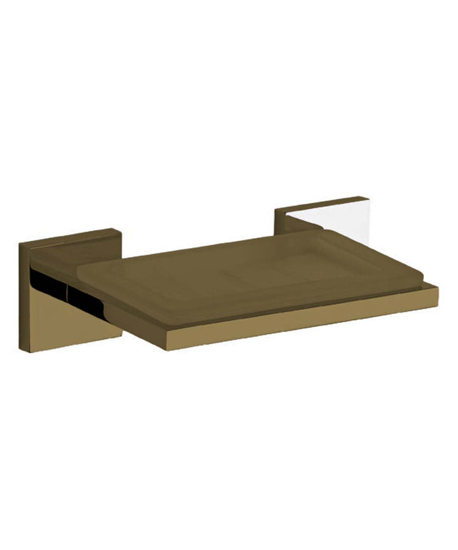 FV DOMINIC ACC JABONERA VIDRIO BRUSHED BRASS 0168R/85V-BB