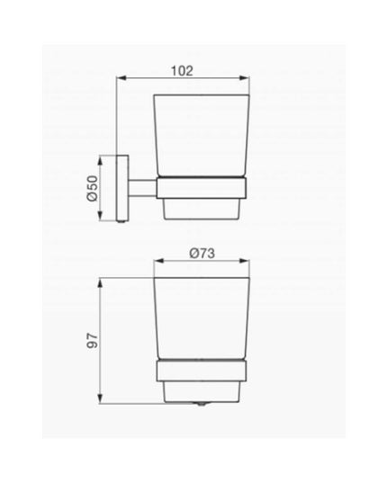 FV TRIADES ACC PORTA CEPILLO 0169/C3-CR