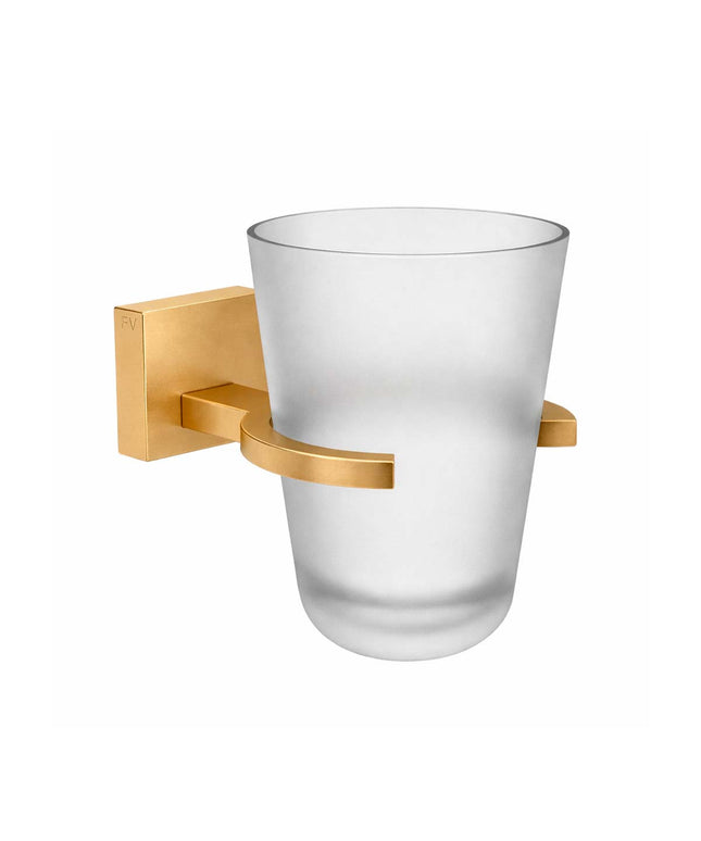FV CHALTEN ACC PORTA CEPILLOS BRUSHED BRASS 0169/H4-BB