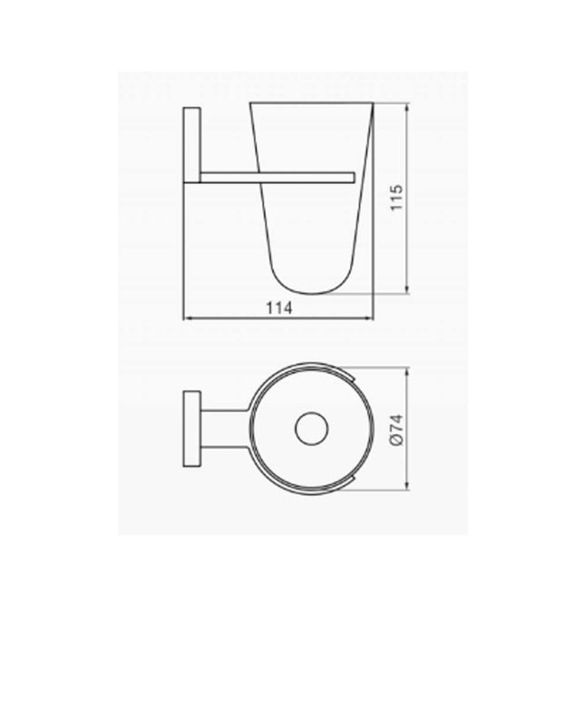 FV CHALTEN ACC PORTA CEPILLOS ROSE GOLD 0169/H4-RG