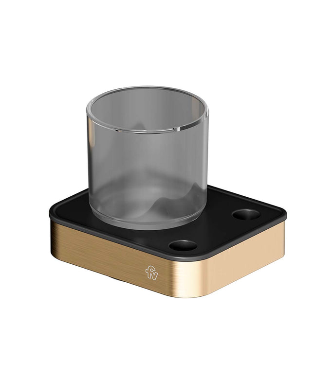 FV INOX ONE ACC PORTA CEPILLO BRUSHED BRASS 0169/I1-BB