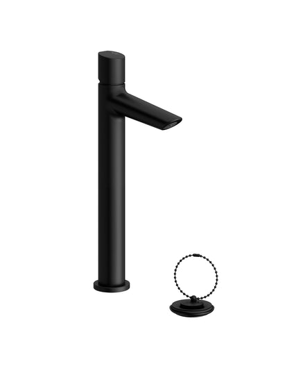 FV CILINDRA MONOCOMANDO LAVATORIO ALTO NEGRO 0181.02/M5-NG