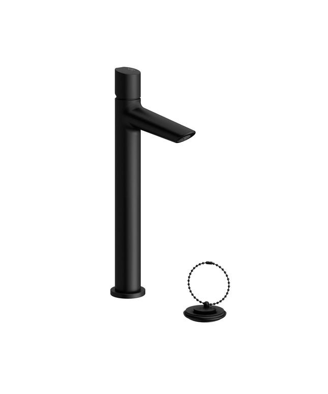 FV CILINDRA MONOCOMANDO LAVATORIO ALTO NEGRO 0181.02/M5-NG