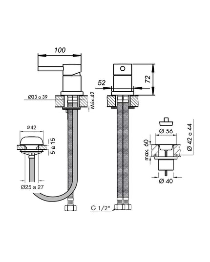 FV INOX ONE S BIDE S/TRANSFERENCIA 0189.01/I1S-AI