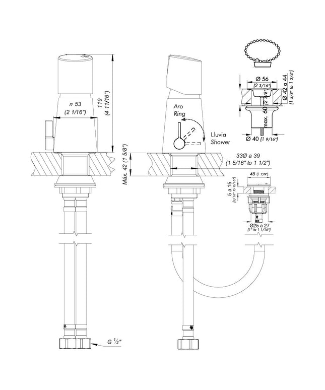 FV CILINDRA MONOCOMANDO BIDE 0189/M5-CR
