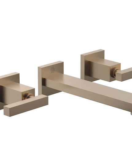 FV DOMINIC LEVER LAVATORIO DE PARED BRUSHED BRASS 0203R/85L-BB