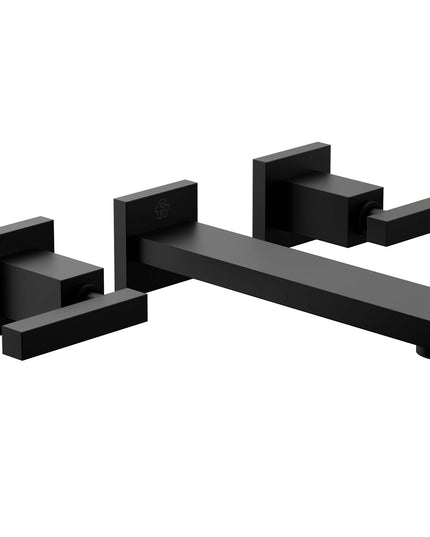 FV DOMINIC LEVER LAVATORIO DE PARED NEGRO 0203R/85L-BK