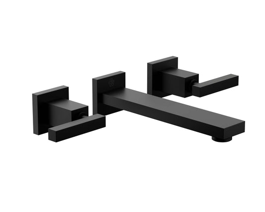 FV DOMINIC LEVER LAVATORIO DE PARED 0203R/85L-BK