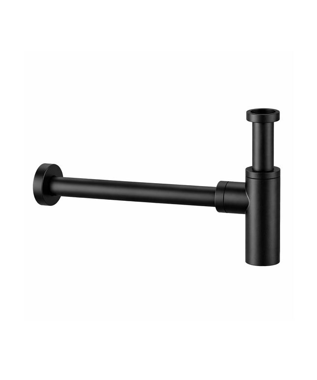 FV DESCARGA DE SIFON MINIMALISTA PARA LAVATORIO NEGRO 0242.01-BK
