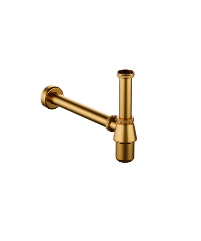 FV DESCARGA DE SIFON PARA LAVATORIO BRUSHED GOLD 0242-BG