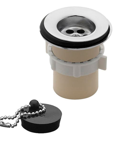 FV DESAGUE UNIV DE LATON CRO C/CUERPO PLAST C/ROS 11/4 0246.06