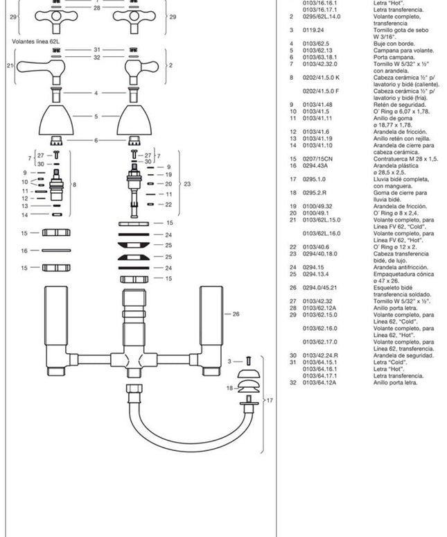 FV MARGOT LEVER BIDE 0295/62L-CR